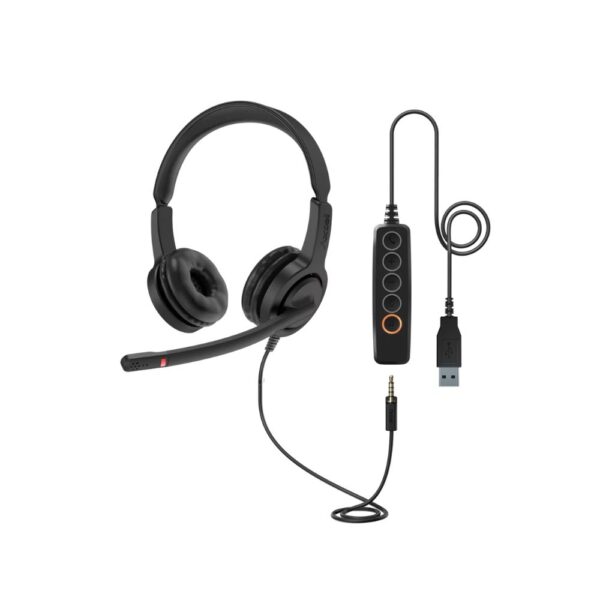 Axtel Voice UC28 雙耳降噪耳機（USB-A/C） - Image 2