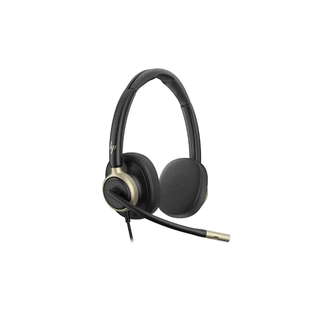 Hp Poly Mission 825 Usb Wired Headset Frontleft